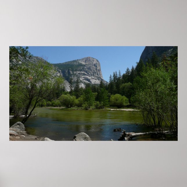 Spegel Sjö II i Yosemite nationalpark Poster (Framsidan)