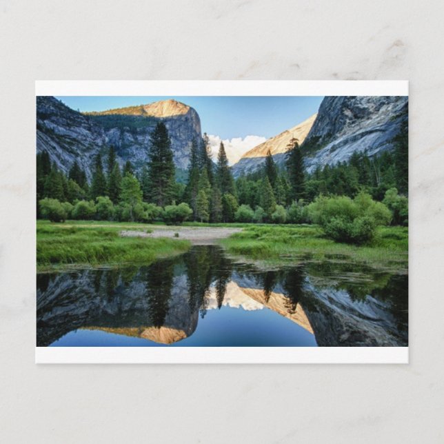 Spegel Sjö Vykort (Framsida)