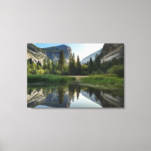 Spegel sjö, Yosemite Canvastryck