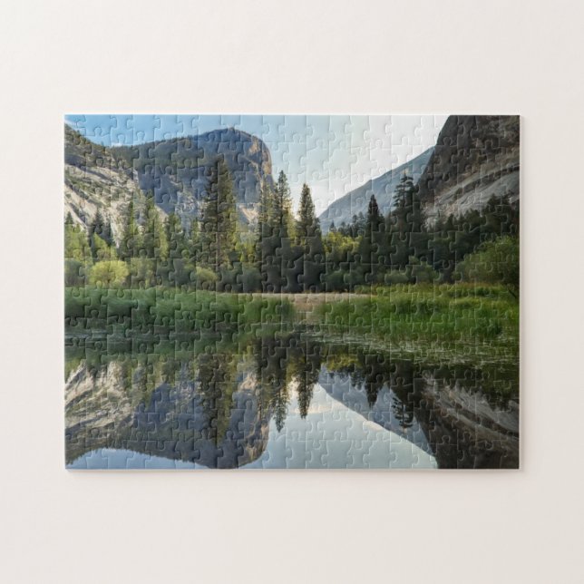 Spegel sjö, Yosemite Pussel (Horisontell)