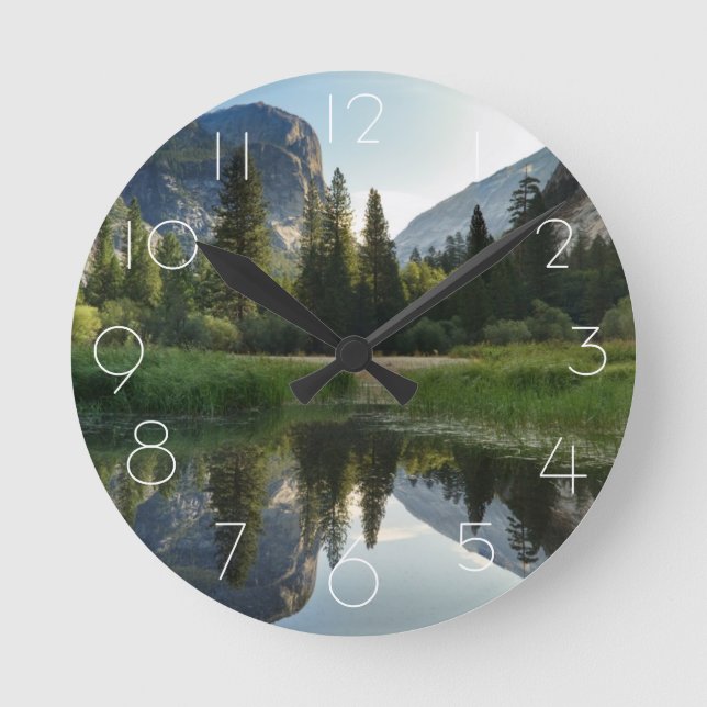 Spegel Sjö, Yosemite Rund Klocka (Framsida)