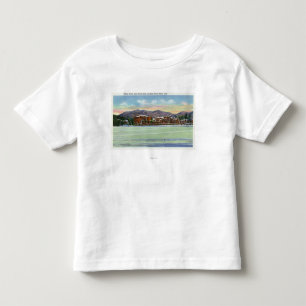 Spegel sjön beskådar av den Lake Placid klubben Tee Shirt