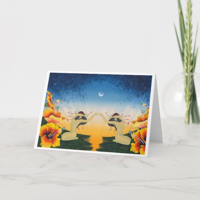 Spegel-Spegel (gryningvälsignelse) Kort (Framsida)