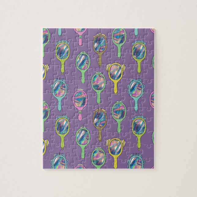 spegel spegel pussel (Vertikal)