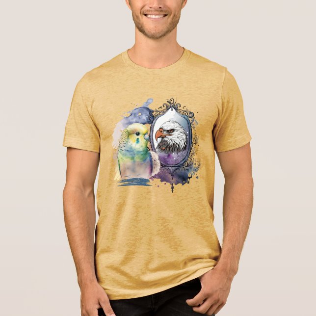 "Spegel, Spegel" T Shirt (Framsida)