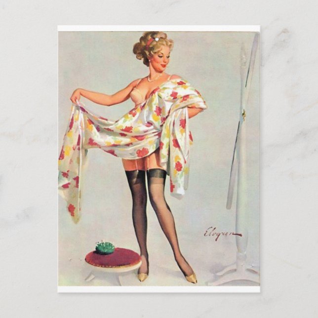 Spegel-stift upp vykort (Framsida)