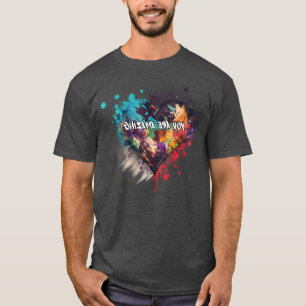 Spegel Text - Du är Fantastisk Shirt T