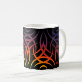 Spegel Tribal ( Regnbåge ) Kaffemugg