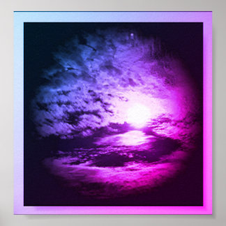 Spegelavtryck, Poster Pappert (projektionsyta)