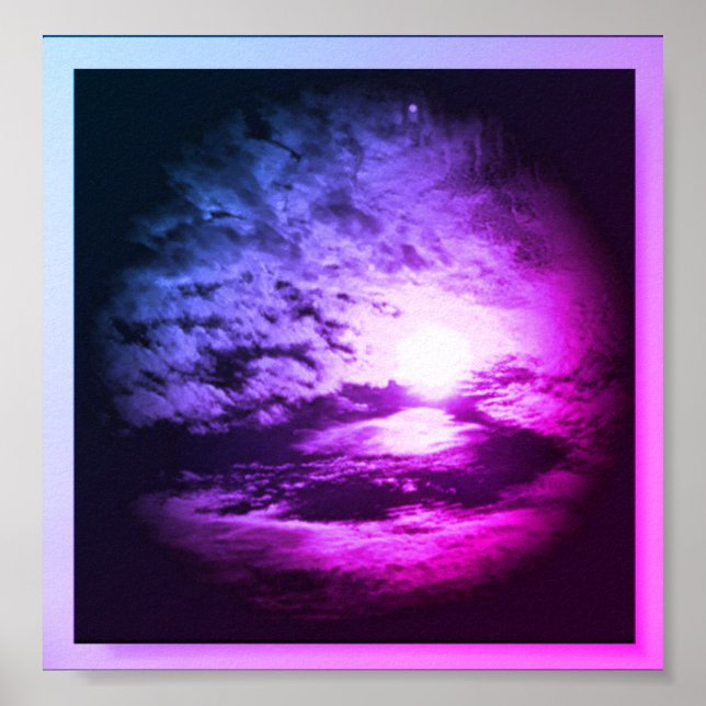 Spegelavtryck, Poster Pappert (projektionsyta) (Framsidan)