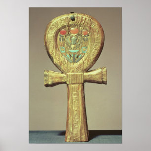 Spegelfodral i form av en ankh poster