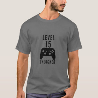 Spegelgåvor för upplåsta videospelsstyrenheter på t shirt