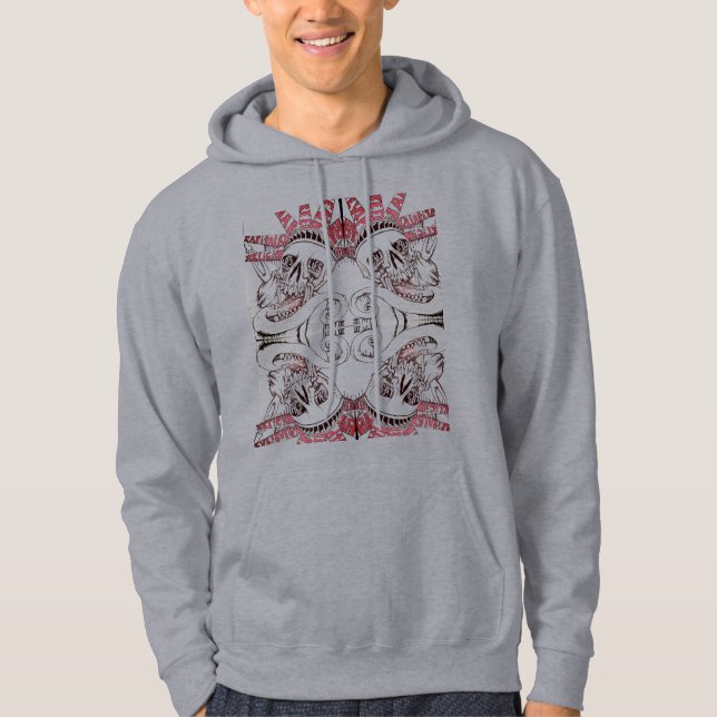 spegellögner hoodie (Framsida)