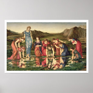 Spegeln av Venus, 1870-76 (olja på kanfas) Poster