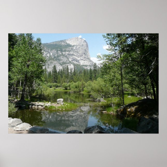 Spegelsjöns utsikt i Yosemite National Park Poster (Framsidan)