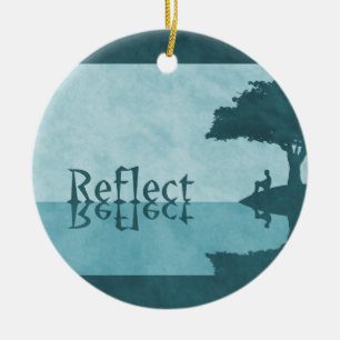 Spegla bara ornament