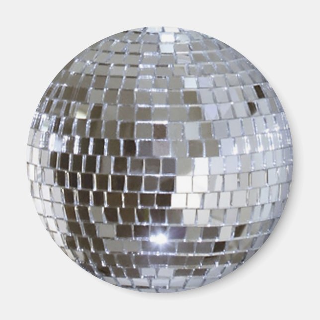 Speglad disco Boll 1 Magnet (Framsidan)