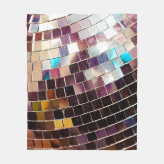 Speglad disco Boll Fleecefilt