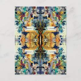 speglad själ. Mått Vykort