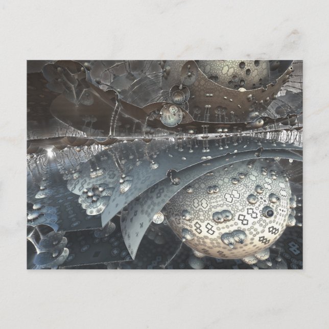 speglade kulor, ryggstöd, vykort (Framsida)