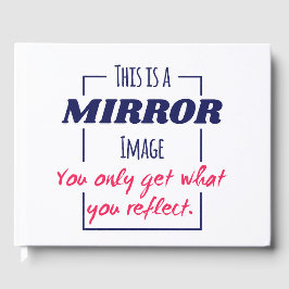Speglande Reflekterande Tanke Motivationsdesign Gästböcker