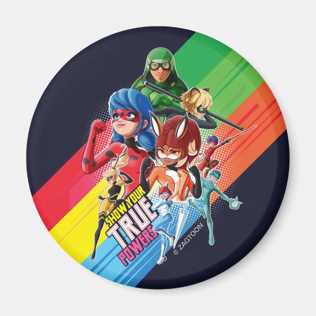 Speglande visa dina sanna krafter magnet (Framsidan)