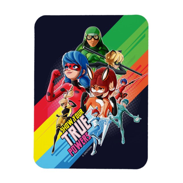 Speglande visa dina sanna krafter magnet (Vertikal)