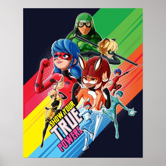 Speglande visa dina sanna krafter poster (Framsidan)