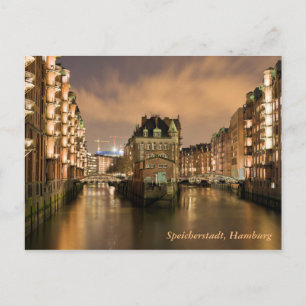 Speicherstadt, Hamburg Vykort