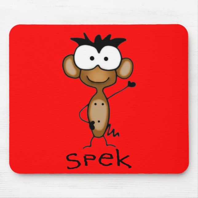Spek apan Mousepad Musmatta (Framsidan)