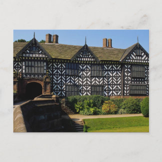 Speke Hall, Tudor halv timered house, Merseyside Vykort