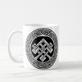 Speklig och viking inspirerad konst kaffemugg