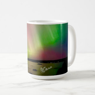 Spektakulär Aurora Borealis Norrskens Mugg