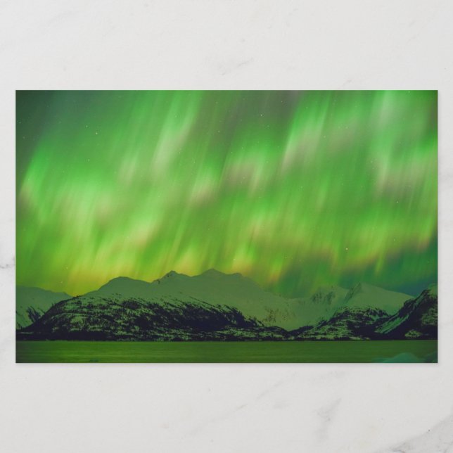 Spektakulär Aurora Brevpapper (Framsida)