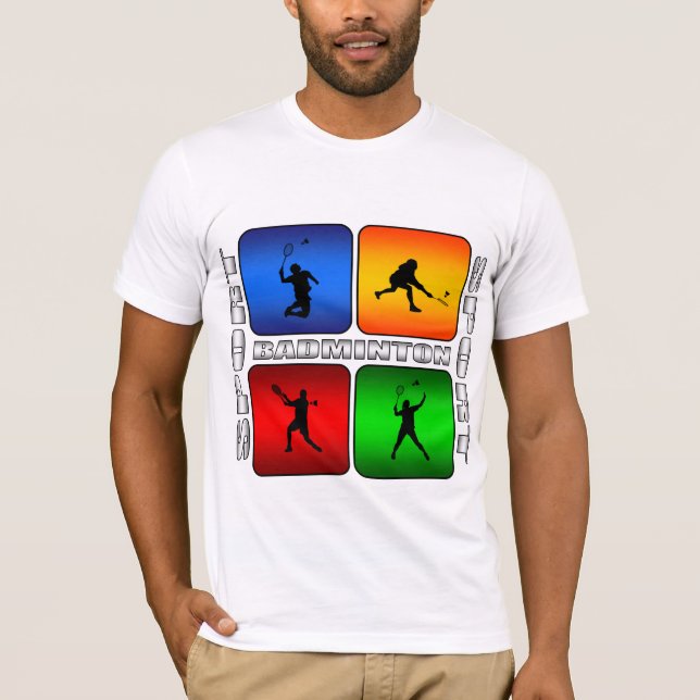 Spektakulär Badminton Tee Shirt (Framsida)