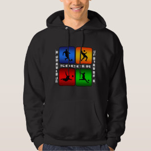 Spektakulär fotboll sweatshirt