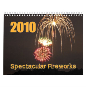 Spektakulär kalender för fyrverkerier 2010