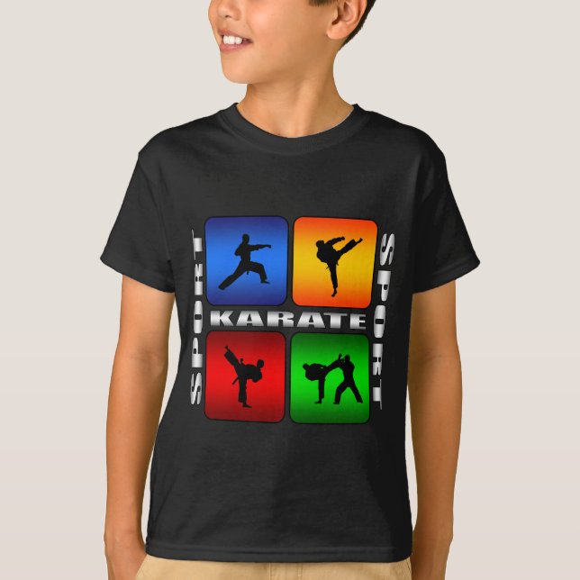 Spektakulär Karate Tee (Framsida)