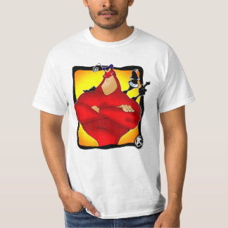 Spektakulär man & Stickman utslagsplats Tee Shirt