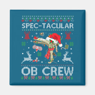 Spektakulär Ob Besättning Speculum Fula Jul Tröja  Magnet