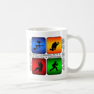 Spektakulär Paintball Kaffemugg
