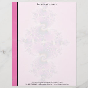 Spektakulär Rosa - Fractal Brevhuvud