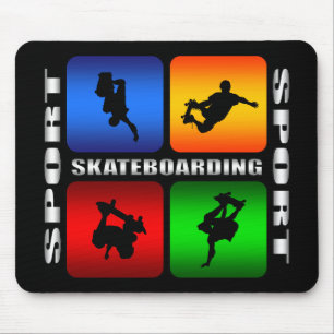 Spektakulär Skateboarding Musmatta