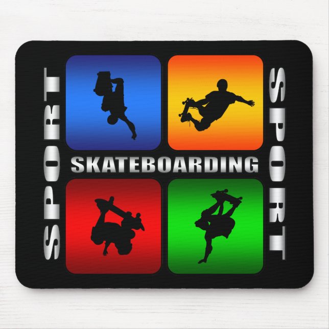 Spektakulär Skateboarding Musmatta (Framsidan)
