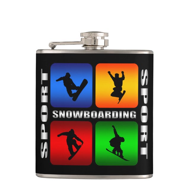 Spektakulär Snowboardingsportplunta Fickplunta (Framsidan)