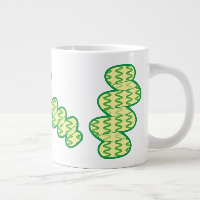 Spektakulär Spirulina-specialmugg Jumbo Mugg (Höger)