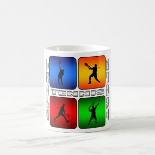 Spektakulär tennis (manlign) kaffemugg