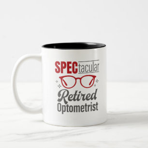 Spektakulär, uttröttad Optometrikeroptometri Två-Tonad Mugg