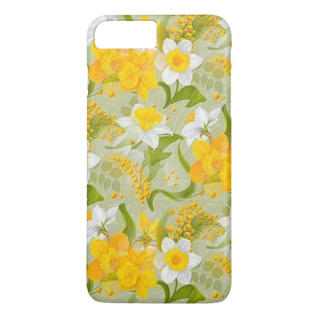 spektakulär vår blommor Case-Mate iPhone skal (Baksida)