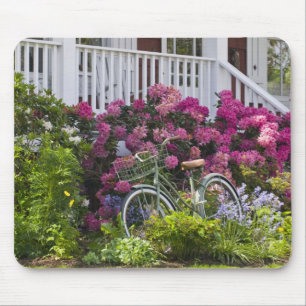 Spektakulär vårblomning, fantasifullt antikt musmatta